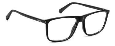 Men Premium Polaroid Eyeglasses: PLD D536 - Black(2) - SpecSMART Eye Clinic (Diagonal View)